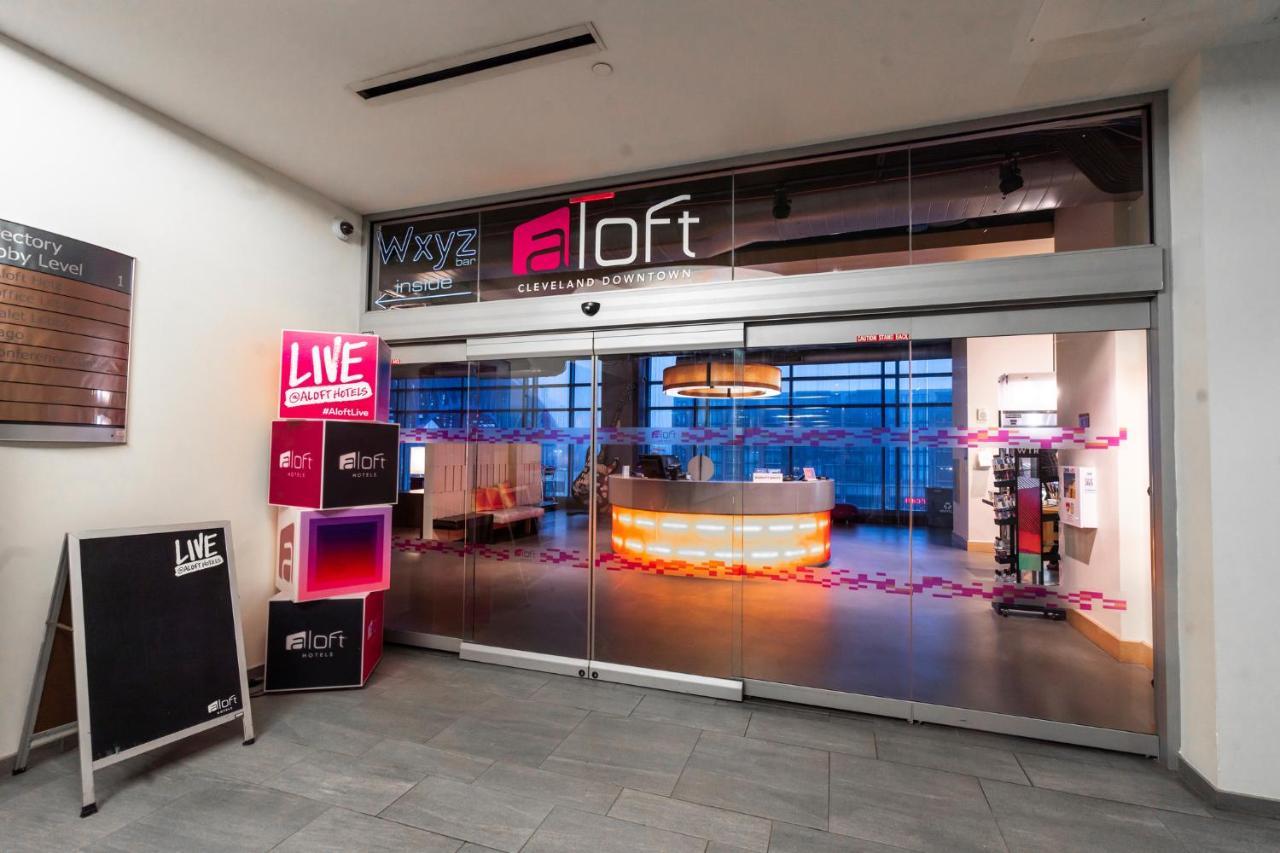 Aloft Cleveland Downtown Hotel Buitenkant foto