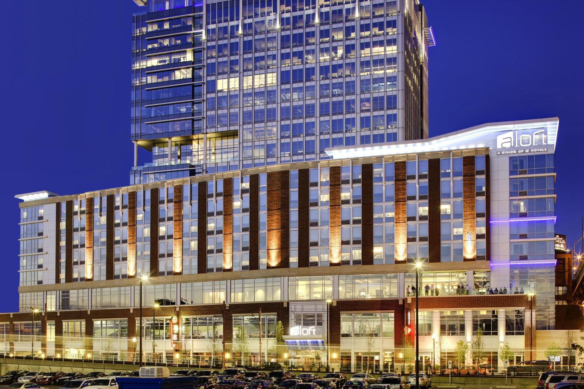 Aloft Cleveland Downtown Hotel Buitenkant foto
